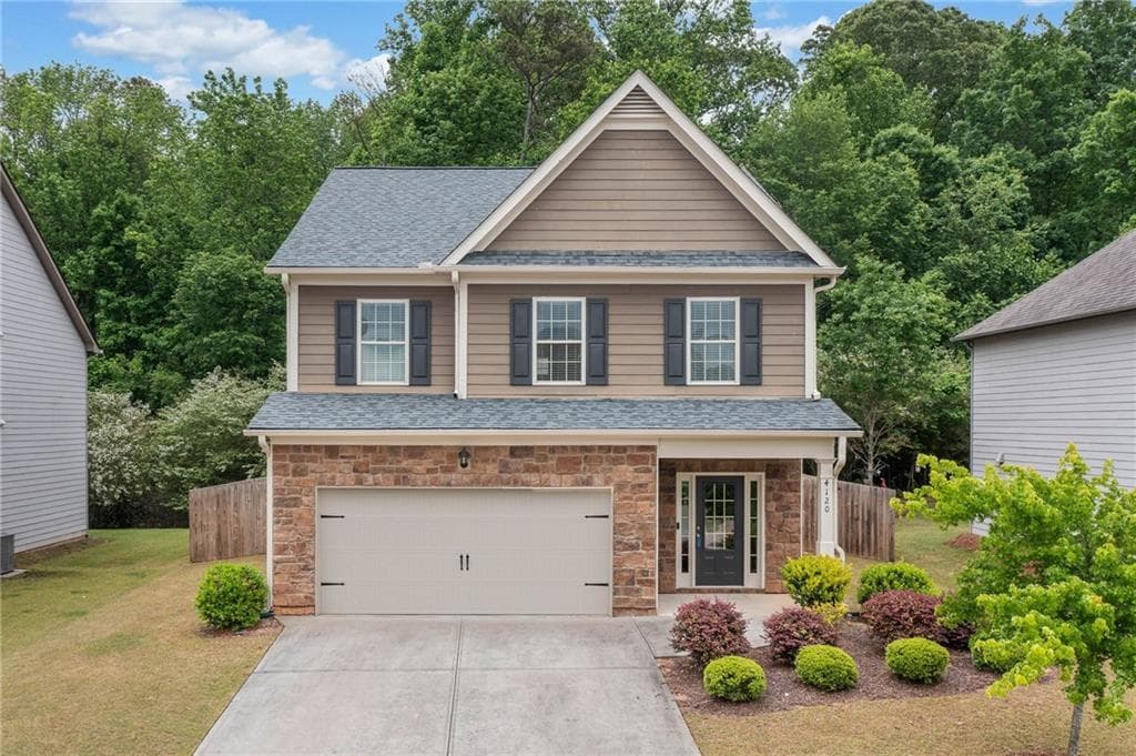 3 bedroom, 3 bathroom single family residence sold at 4120 Cordova Lane, Cumming, GA 30028