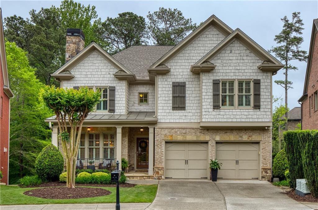 5 bedroom, 5 bathroom single family residence sold at 4674 Lakeway Place, Alpharetta, GA 30005
