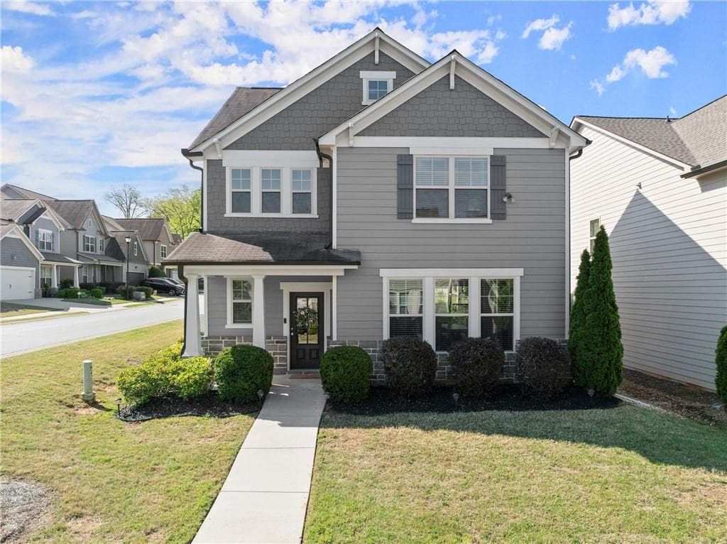 3 bedroom, 3 bathroom, 1,974 sq ft single family residence sold at 5924 Waterway Place, Flowery Branch, GA 30542