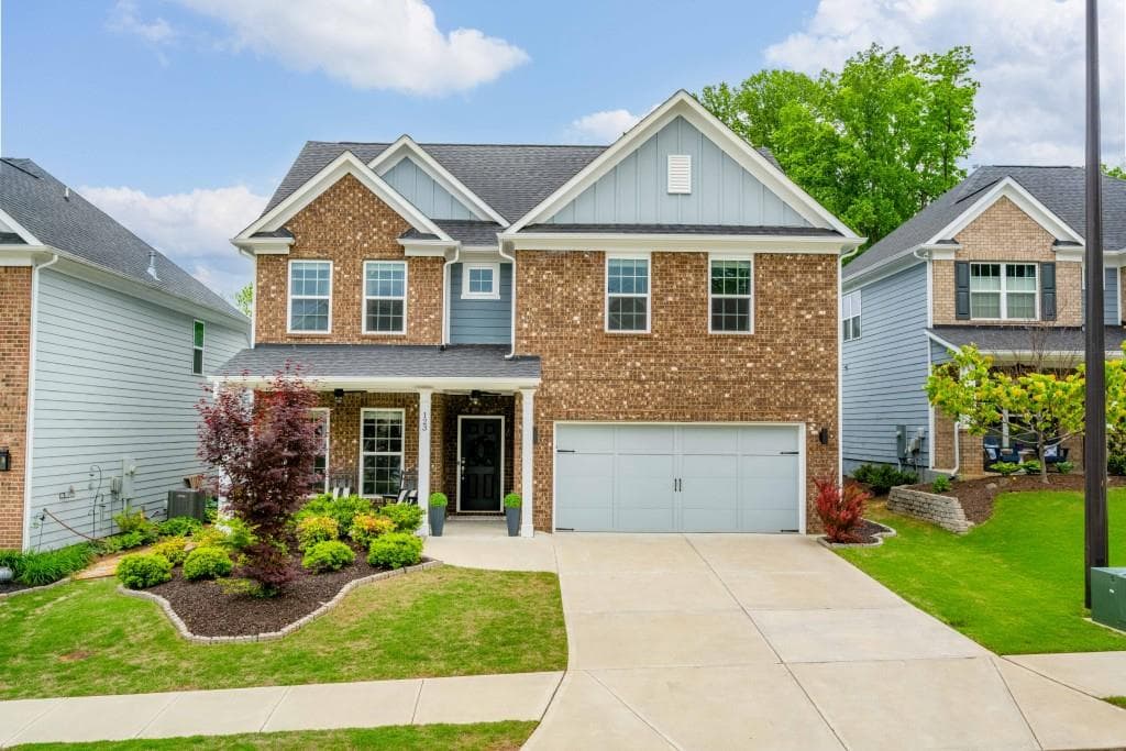 4 bedroom, 3 bathroom single family residence sold at 123 Woodford Lane, Canton, GA 30115