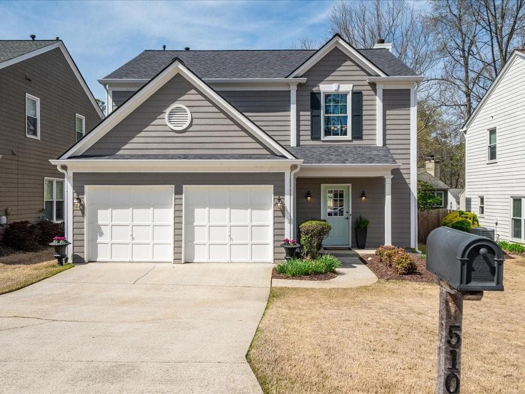 3 bedroom, 3 bathroom single family residence sold at 510 Rosedown Way, Alpharetta, GA 30022
