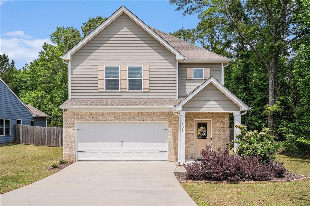 4 bedroom, 3 bathroom single family residence sold at 131 Charleston Lane, Milner, GA 30257