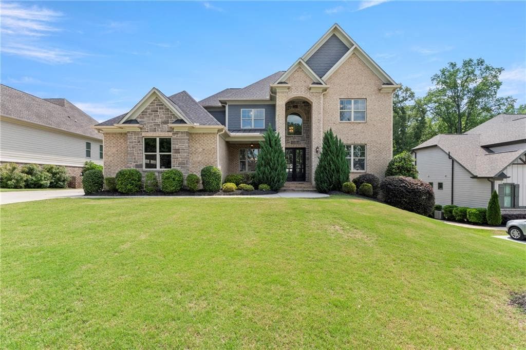 5 bedroom, 5 bathroom single family residence sold at 3023 Mulberry Greens Lane, Jefferson, GA 30549