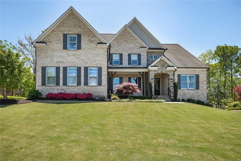 5 bedroom, 5 bathroom single family residence sold at 5335 Briarstone Ridge Way, Alpharetta, GA 30022