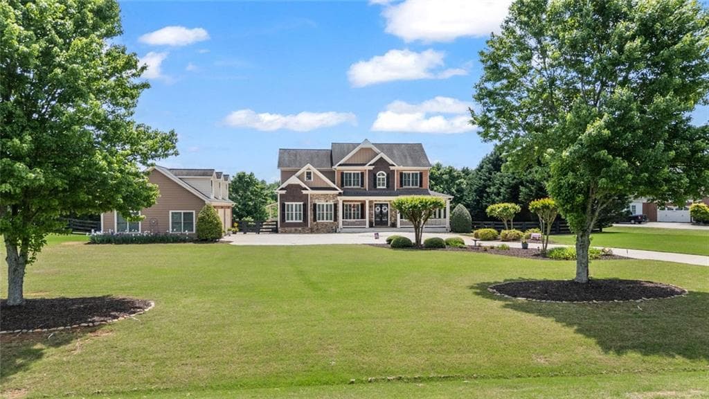 6 bedroom, 5 bathroom single family residence sold at 3920 Ineal Drive, Cumming, GA 30028
