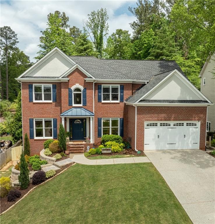 5 bedroom, 4 bathroom single family residence sold at 1657 Millhouse Landing, Marietta, GA 30066