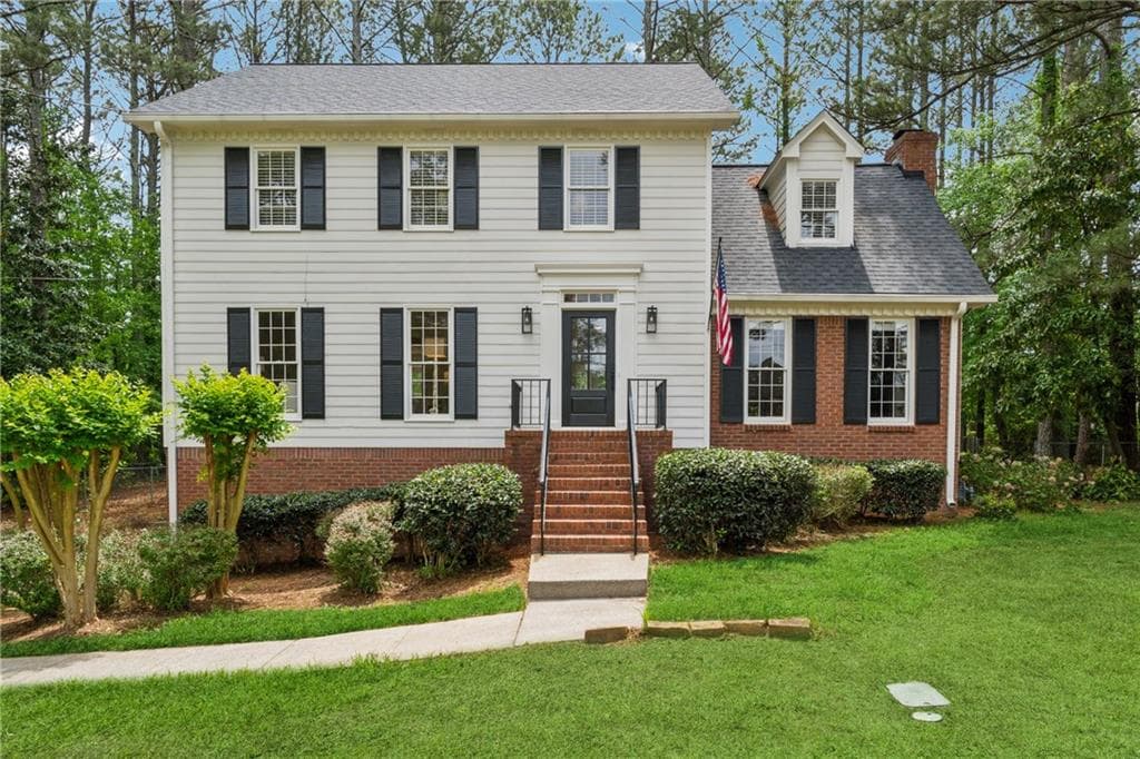 4 bedroom, 3 bathroom single family residence sold at 1275 Mayfield Road, Milton, GA 30009