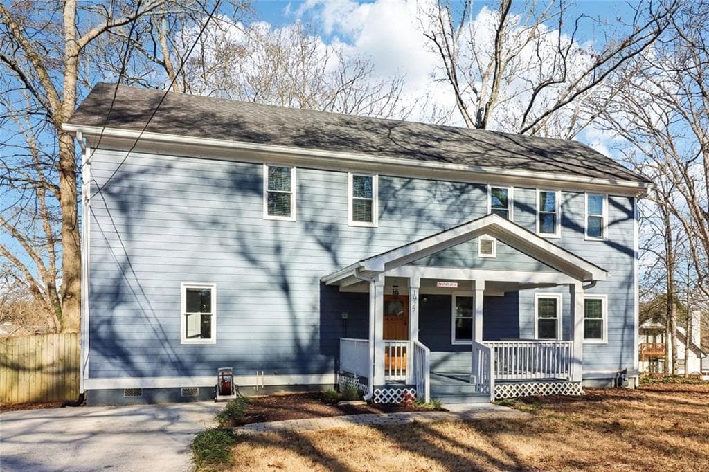 4 bedroom, 4 bathroom, 2,016 sq ft single family residence sold at 1977 Nash Avenue, Atlanta, GA 30316