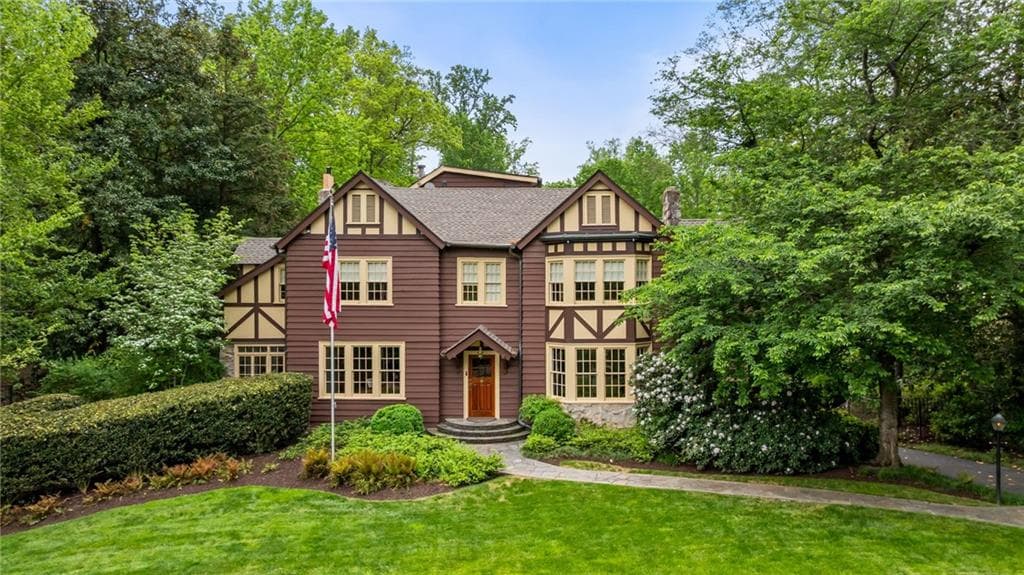 6 bedroom, 10 bathroom, 7,484 sq ft single family residence sold at 44 Muscogee Avenue, Atlanta, GA 30305