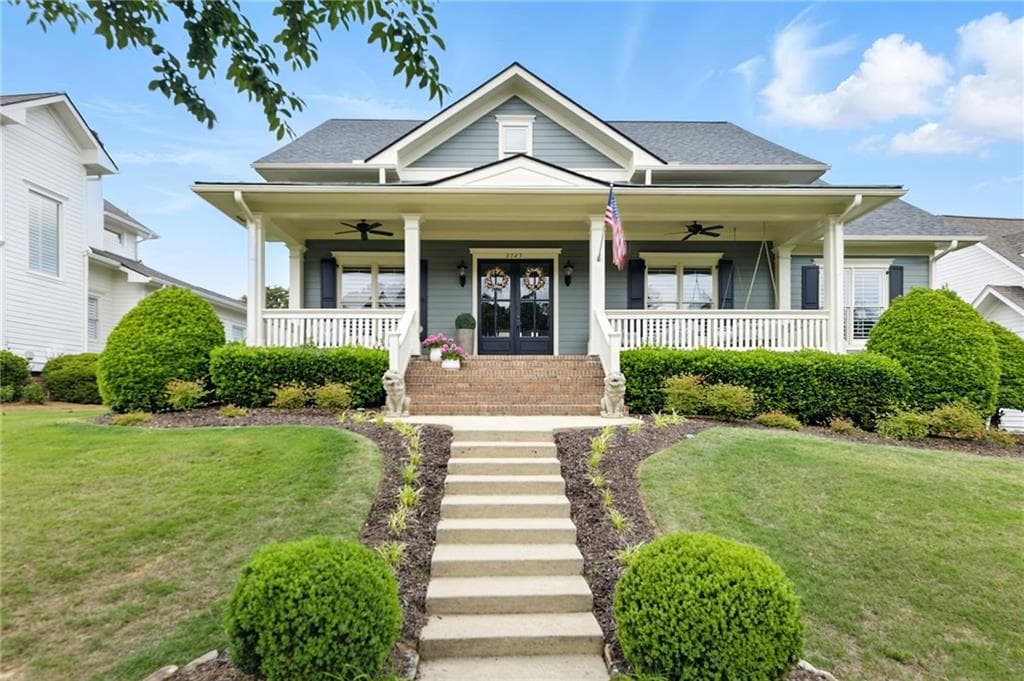 4 bedroom, 3 bathroom single family residence sold at 2725 Muskogee Lane, Braselton, GA 30517