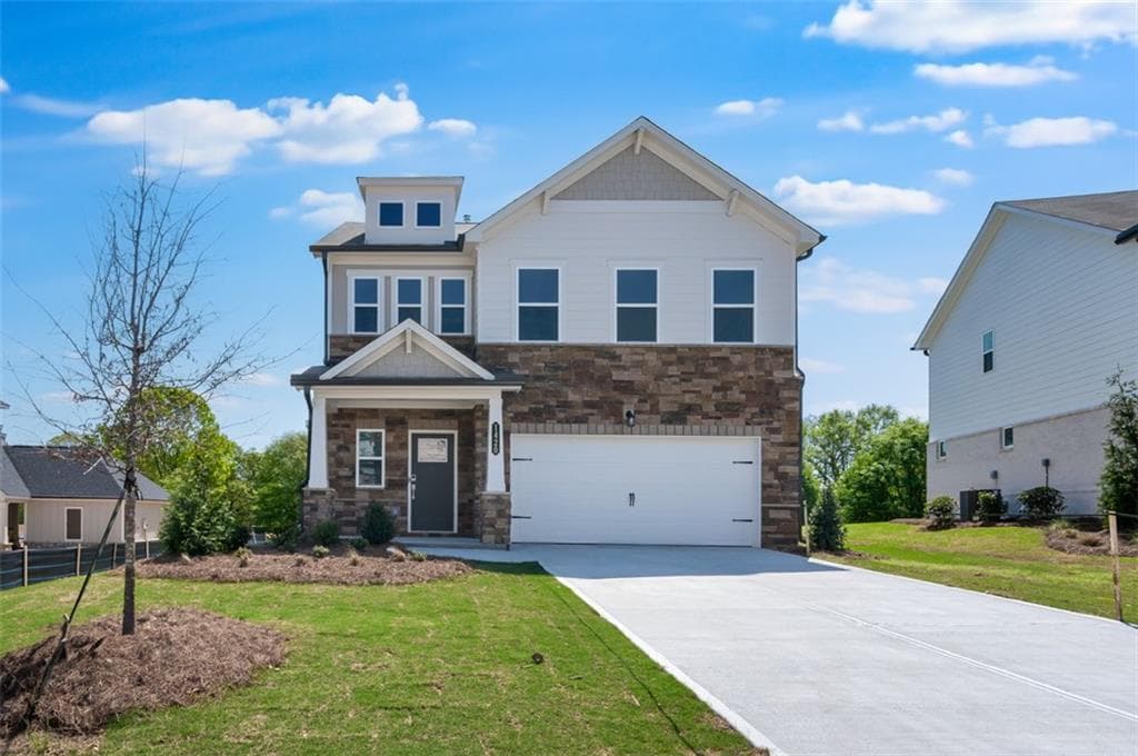 4 bedroom, 3 bathroom single family residence sold at 1420 Windance Lake Drive, Loganville, GA 30052