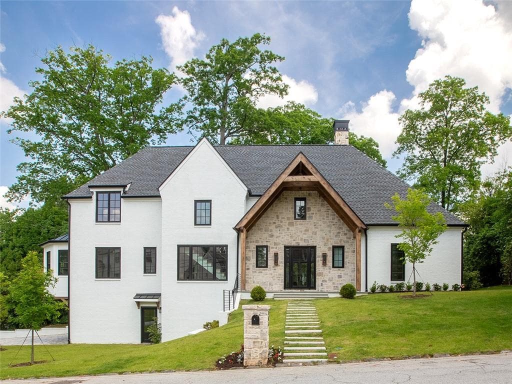6 bedroom, 7 bathroom, 5,513 sq ft single family residence sold at 464 Pine Tree Drive, Atlanta, GA 30305