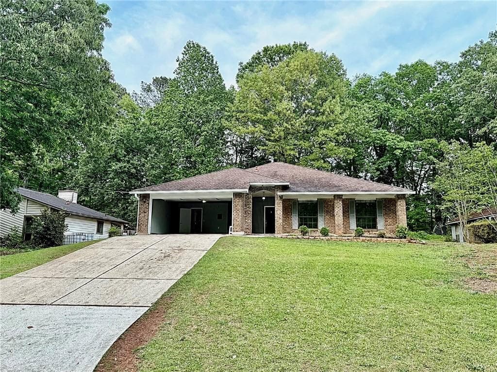 4 bedroom, 2 bathroom single family residence sold at 1341 Beeblossom Trail, Lawrenceville, GA 30044
