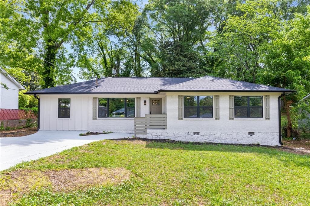 4 bedroom, 2 bathroom single family residence sold at 2026 Rebecca Lane, Decatur, GA 30032