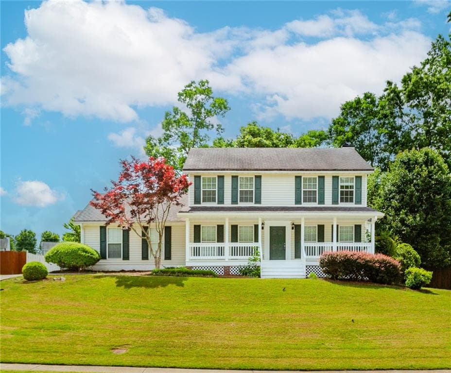 3 bedroom, 3 bathroom single family residence sold at 855 Madison Chase Way, Lawrenceville, GA 30045