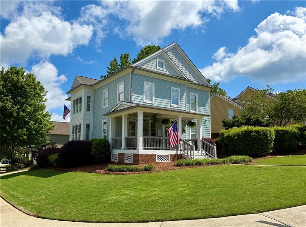 4 bedroom, 3 bathroom, 2,958 sq ft single family residence sold at 5753 PORCH SWING PLACE, Hoschton, GA 30548