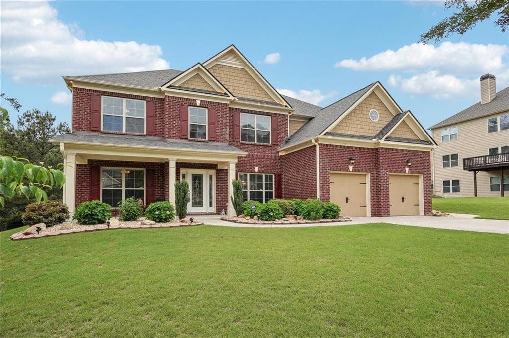 5 bedroom, 4 bathroom single family residence sold at 2120 Cain Commons Drive, Dacula, GA 30019
