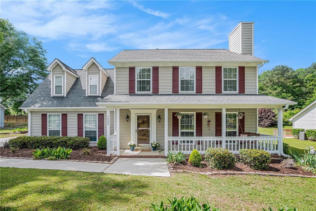 4 bedroom, 3 bathroom single family residence sold at 1625 Summit View Way, Snellville, GA 30078