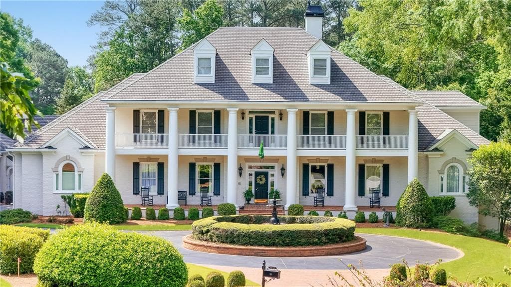 6 bedroom, 8 bathroom, 11,780 sq ft single family residence sold at 5045 Harrington Road, Johns Creek, GA 30022