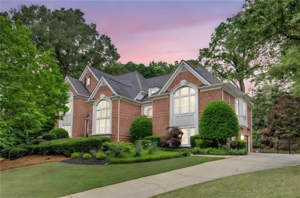 6 bedroom, 5 bathroom, 6,175 sq ft single family residence sold at 452 Brushstroke Court, Marietta, GA 30067