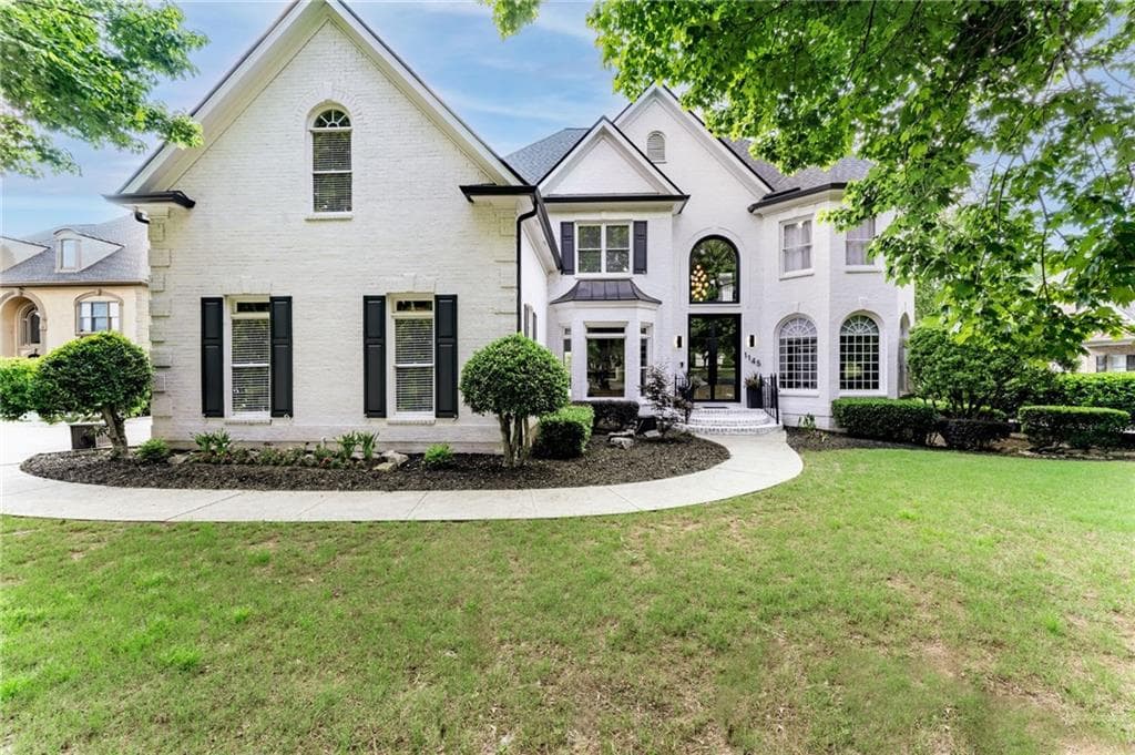6 bedroom, 6 bathroom single family residence sold at 1145 Lake Shore Overlook, Alpharetta, GA 30005