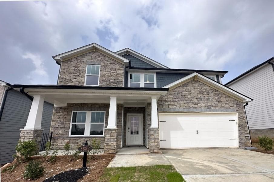 5 bedroom, 3 bathroom single family residence sold at 5882 Union Grove Drive, Braselton, GA 30517