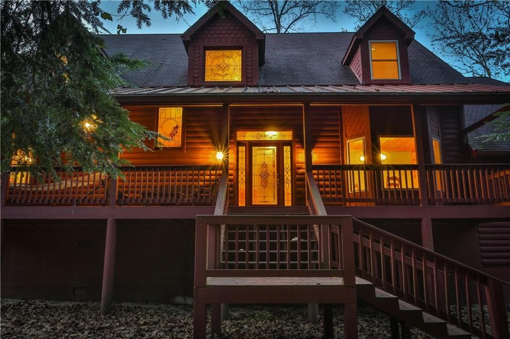 4 bedroom, 3 bathroom single family residence sold at 675 Riverfront Drive, Ellijay, GA 30536