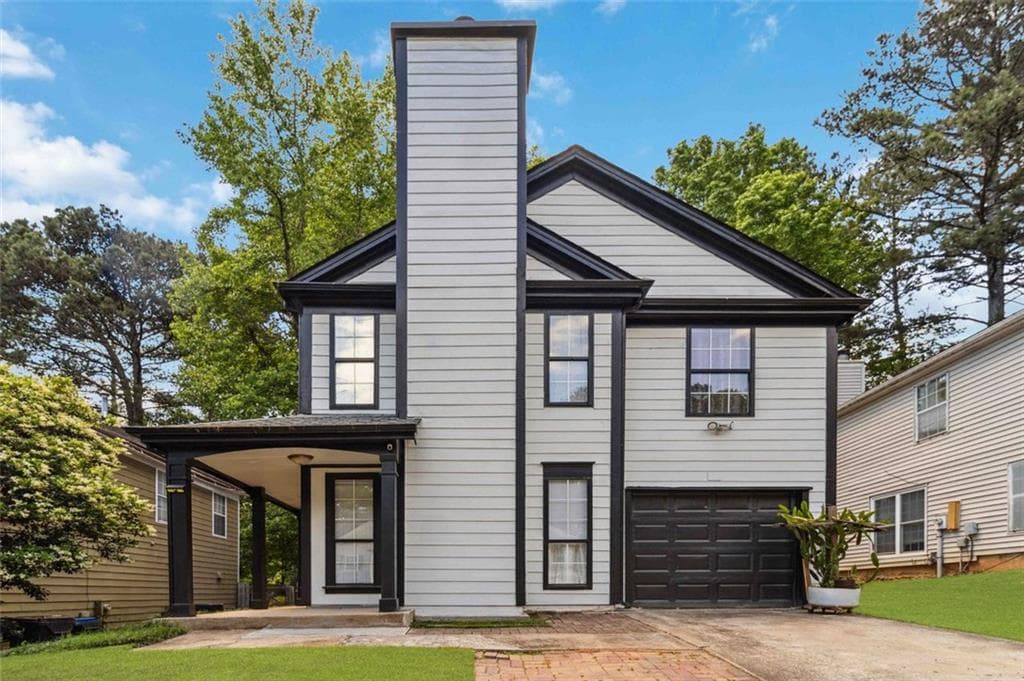 3 bedroom, 3 bathroom single family residence sold at 1050 HAMPTON HILL Court, Lawrenceville, GA 30044