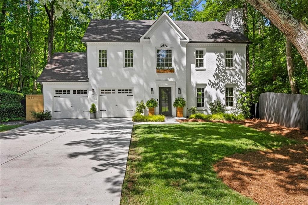 4 bedroom, 3 bathroom single family residence sold at 4331 Volnay Court, Marietta, GA 30066