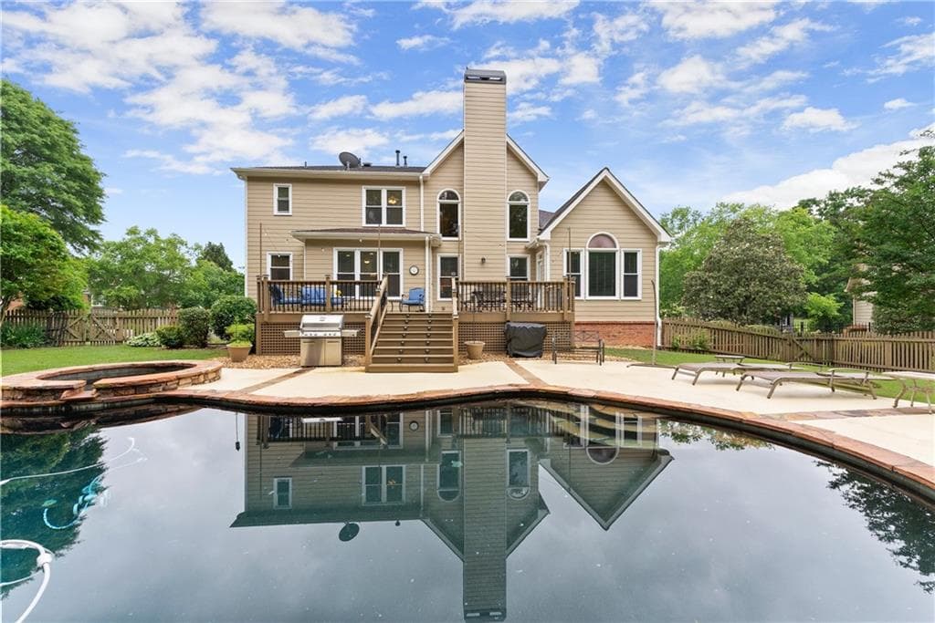 7 bedroom, 5 bathroom, 4,002 sq ft single family residence sold at 1721 Mulberry Lake Drive, Dacula, GA 30019