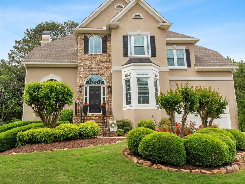 5 bedroom, 4 bathroom single family residence sold at 3640 Ridgeway Terrace, Suwanee, GA 30024