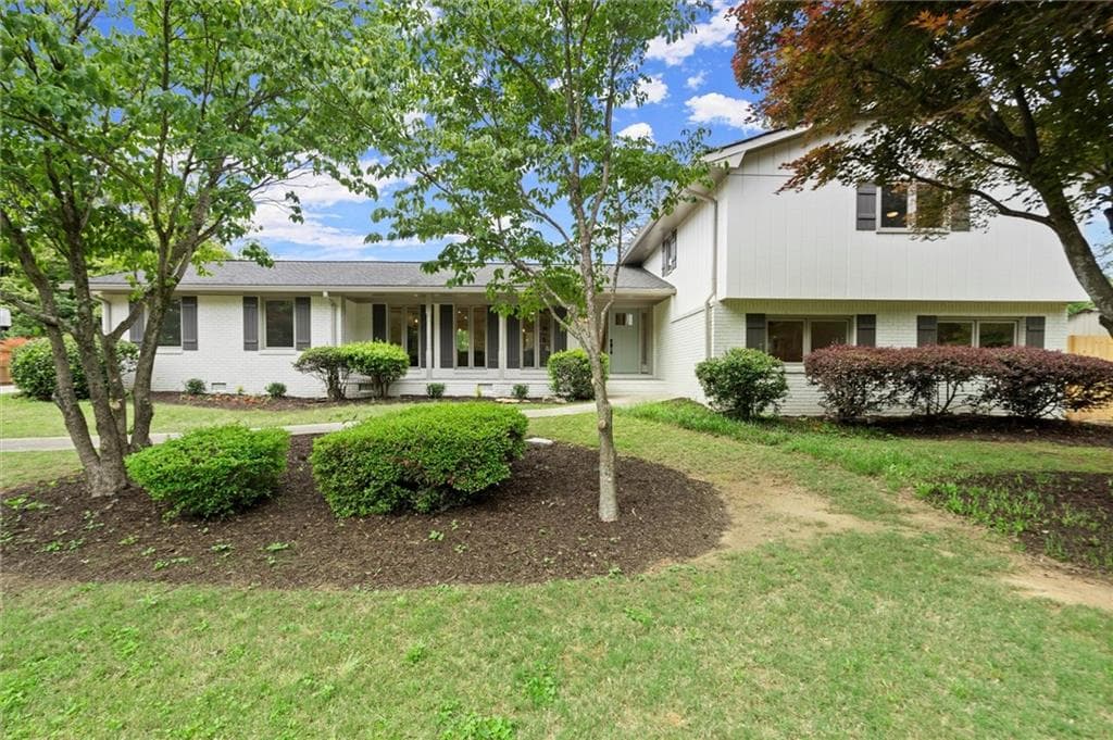 5 bedroom, 3 bathroom single family residence sold at 1863 Trumbull Drive, Atlanta, GA 30338