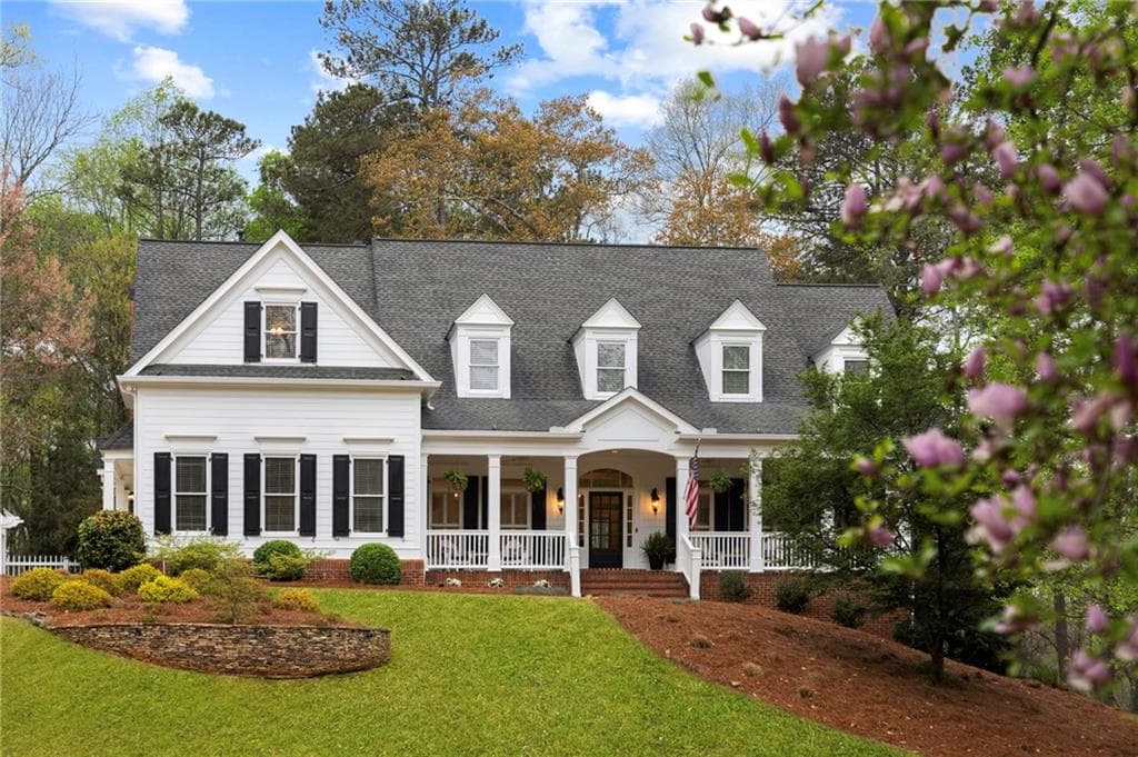 5 bedroom, 5 bathroom, 7,415 sq ft single family residence sold at 12680 Old Surrey Place, Roswell, GA 30075