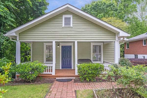 2 bedroom, 1 bathroom single family residence sold at 1265 Woodland Avenue, Atlanta, GA 30316