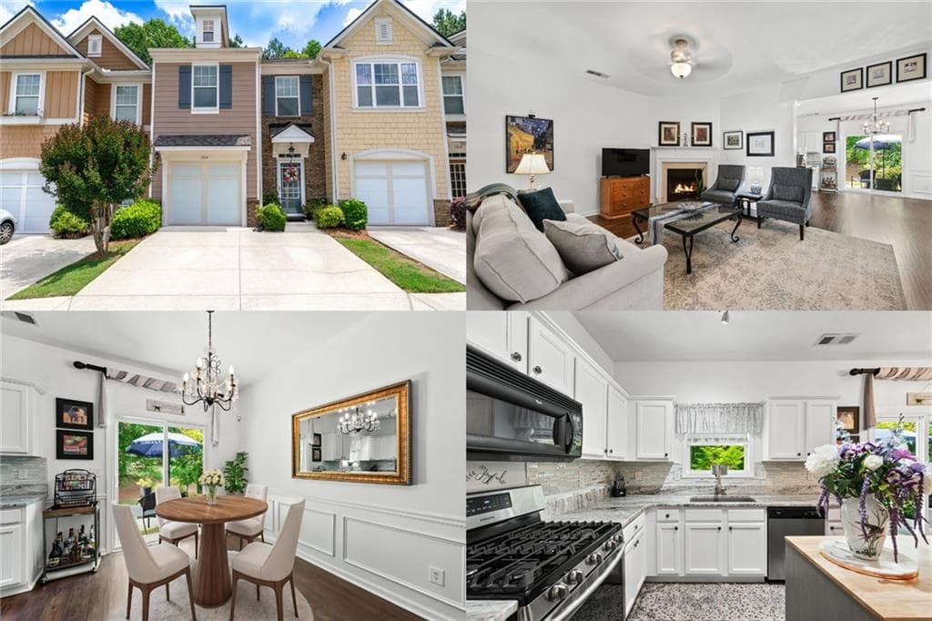 3 bedroom, 3 bathroom townhouse sold at 1914 Lakeshore Overlook Circle, Kennesaw, GA 30152