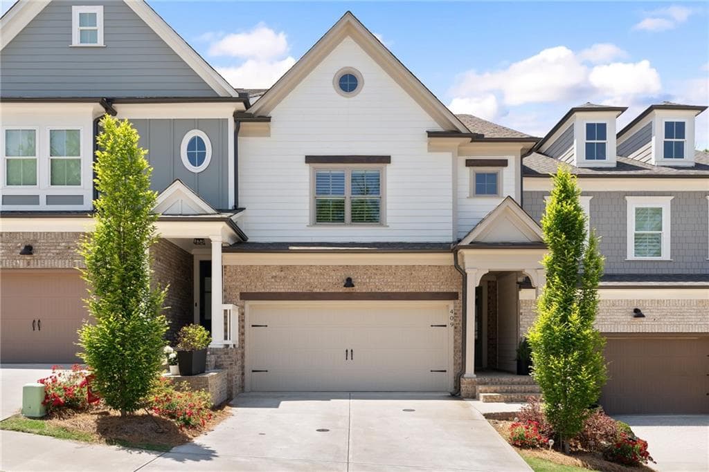 3 bedroom, 4 bathroom townhouse sold at 409 Retreat Lane, Canton, GA 30114