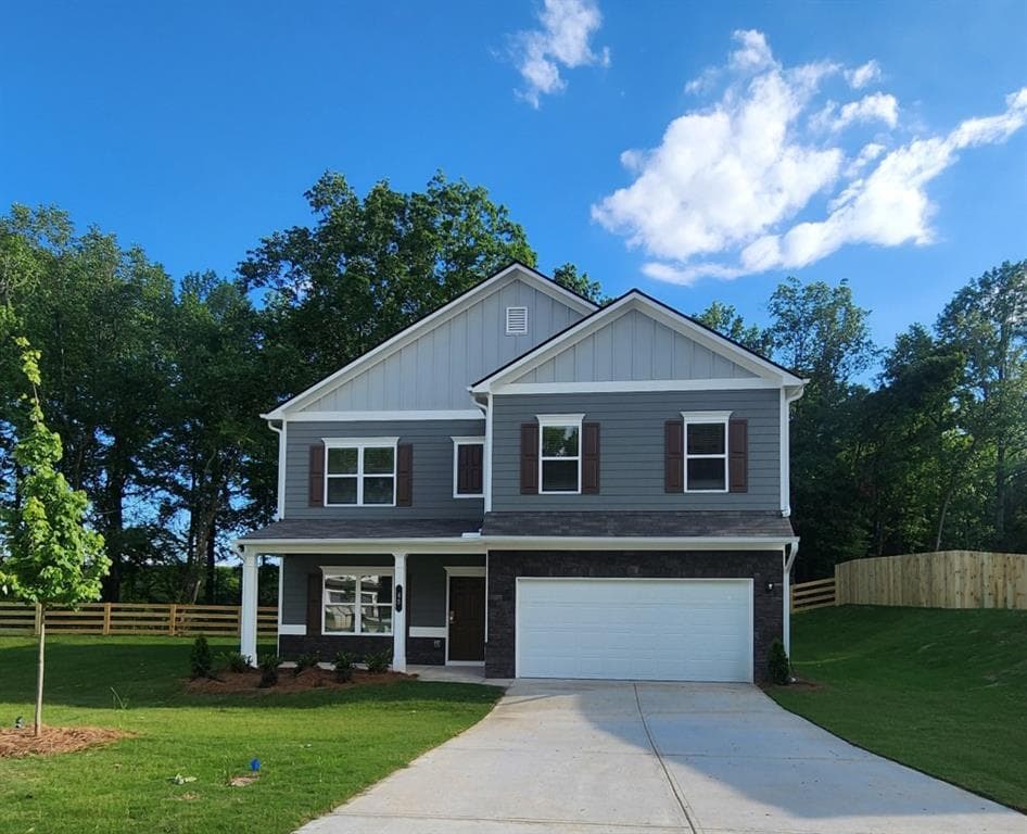 4 bedroom, 3 bathroom single family residence sold at 45 Keaton Court, Winder, GA 30680