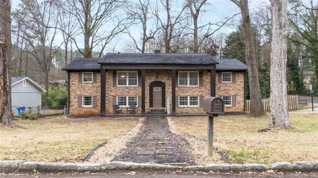 4 bedroom, 3 bathroom single family residence sold at 1343 Renee Drive, Decatur, GA 30035