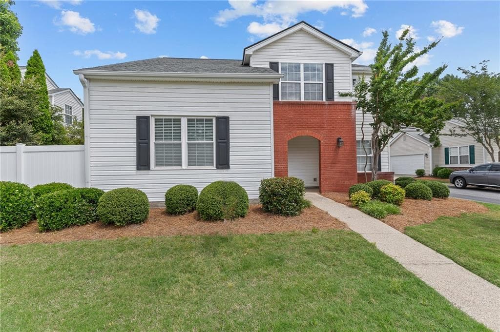 3 bedroom, 3 bathroom single family residence sold at 222 Harmony Court, Alpharetta, GA 30004