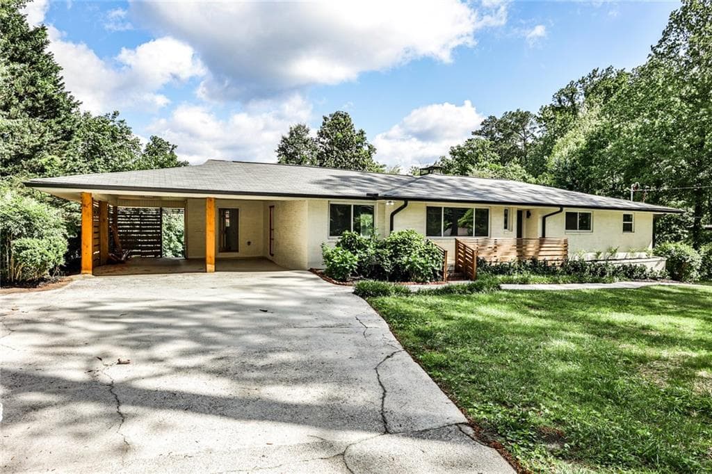 4 bedroom, 3 bathroom single family residence sold at 2568 Laurelwood Road, Atlanta, GA 30360