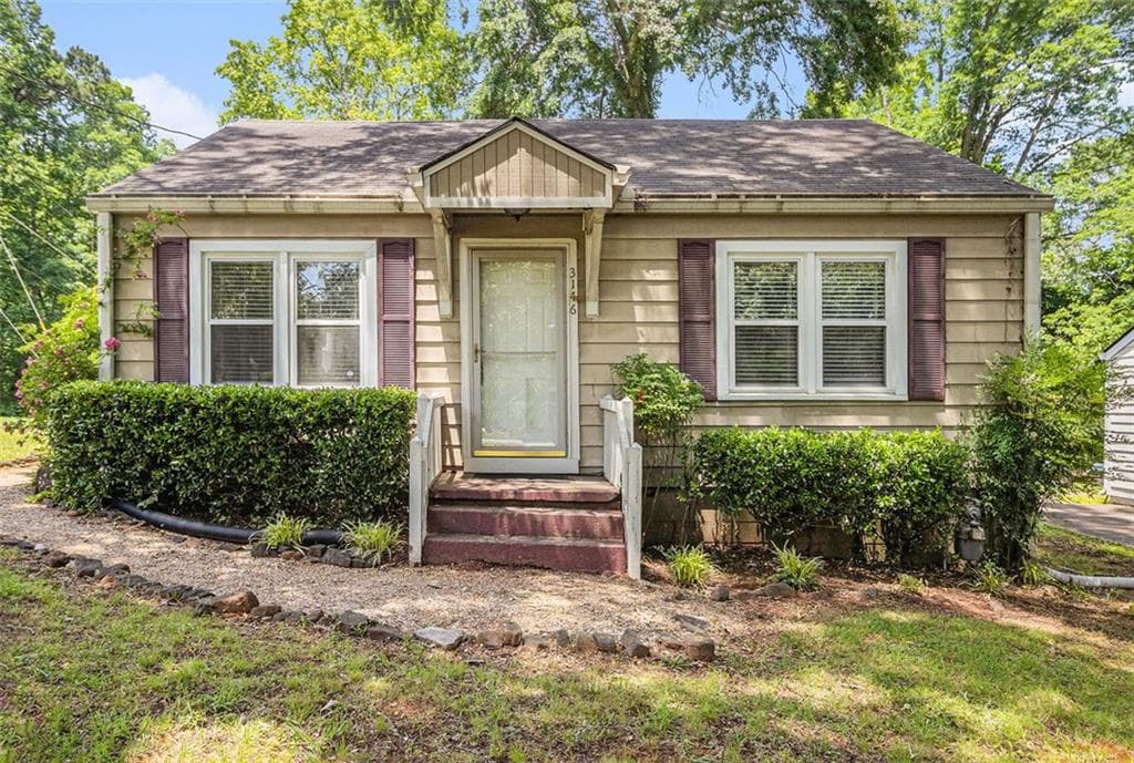 2 bedroom, 1 bathroom single family residence sold at 3146 ALSTON Drive, Decatur, GA 30032