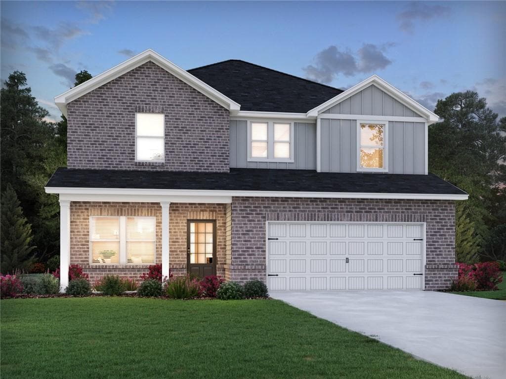 4 bedroom, 3 bathroom single family residence sold at 4009 Brushy Street, Powder Springs, GA 30127