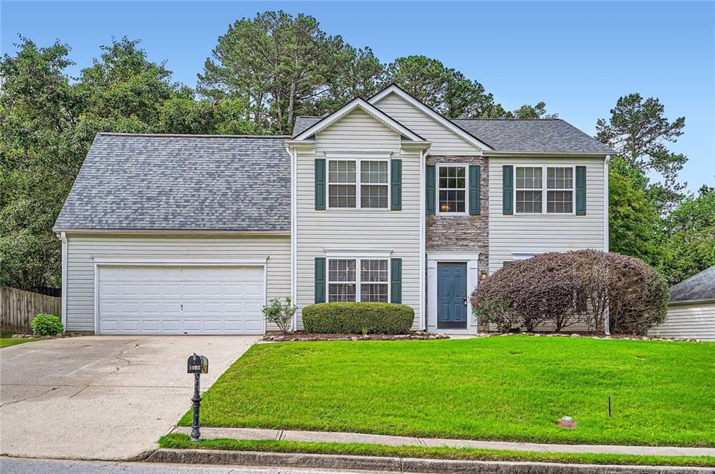 4 bedroom, 3 bathroom single family residence sold at 1070 Evergreen Oak Way, Dacula, GA 30019