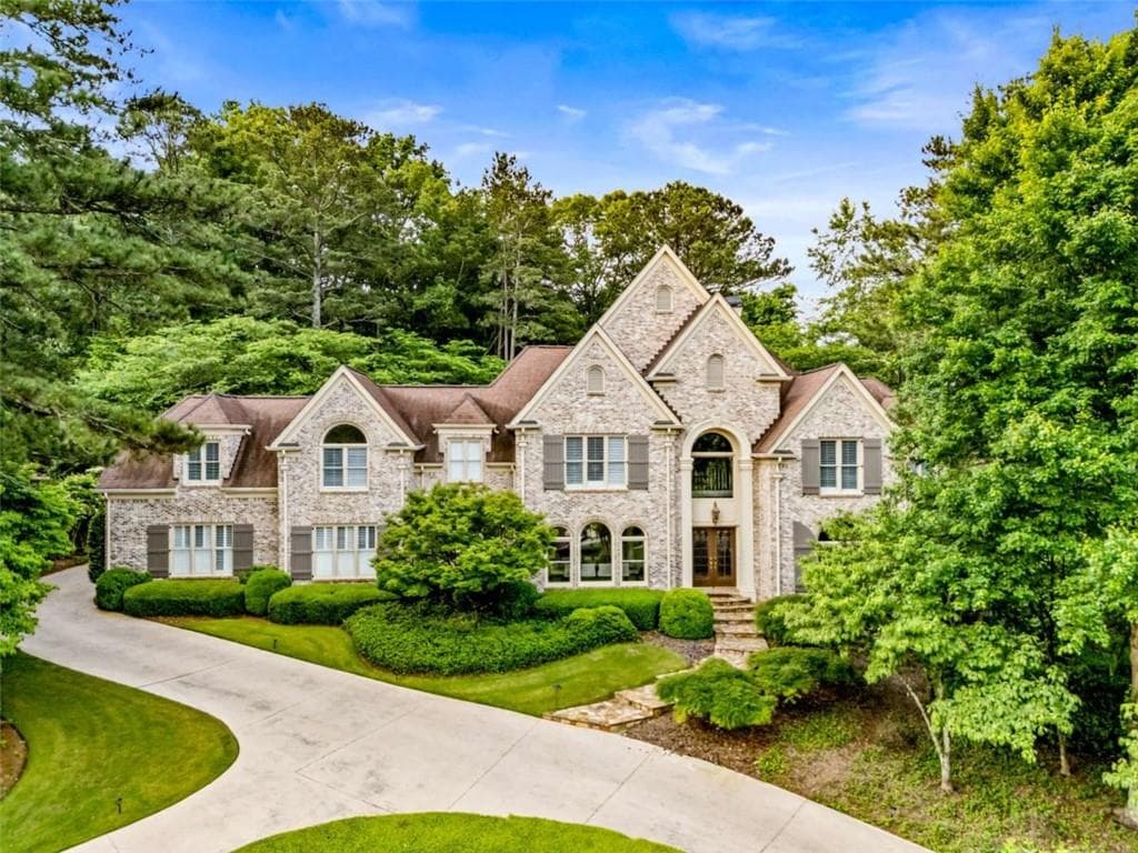 5 bedroom, 6 bathroom, 8,657 sq ft single family residence sold at 3905 Merriweather Woods, Johns Creek, GA 30022