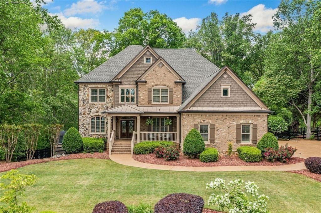6 bedroom, 5 bathroom single family residence sold at 106 Stephens Farm Drive, Canton, GA 30115