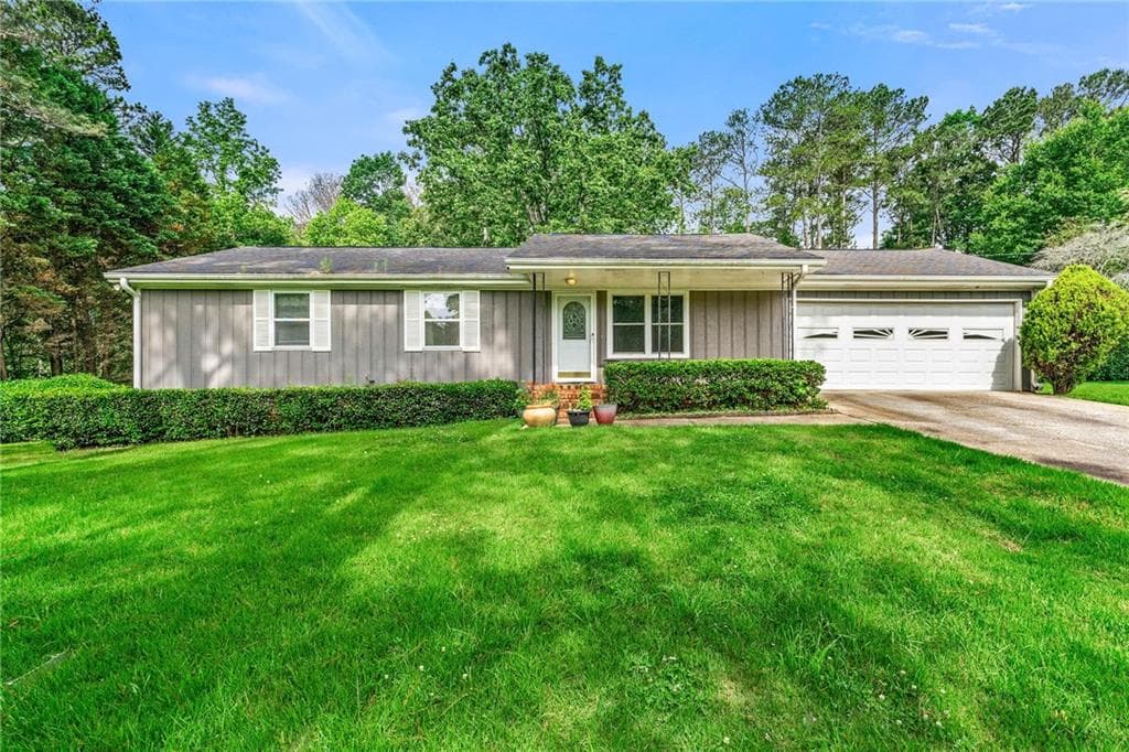 3 bedroom, 2 bathroom single family residence sold at 57 Fair Oaks Drive, Conyers, GA 30094