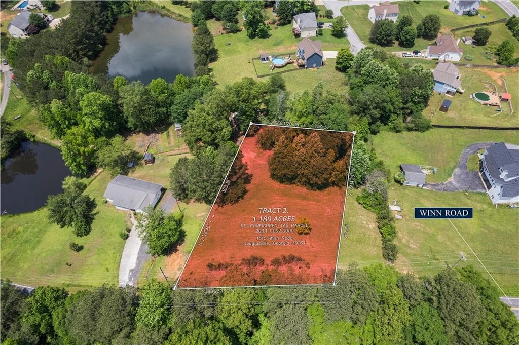 single family residence sold at 1515 Winn Road, Douglasville, GA 30134
