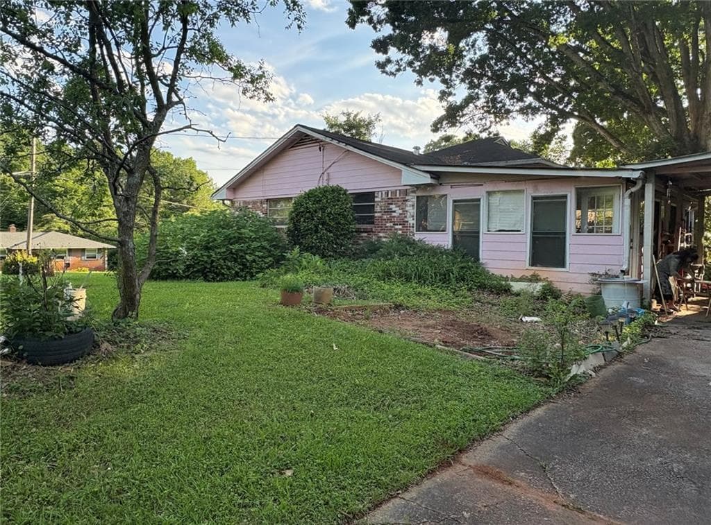 4 bedroom, 2 bathroom single family residence sold at 3838 Danbury Lane, Decatur, GA 30032