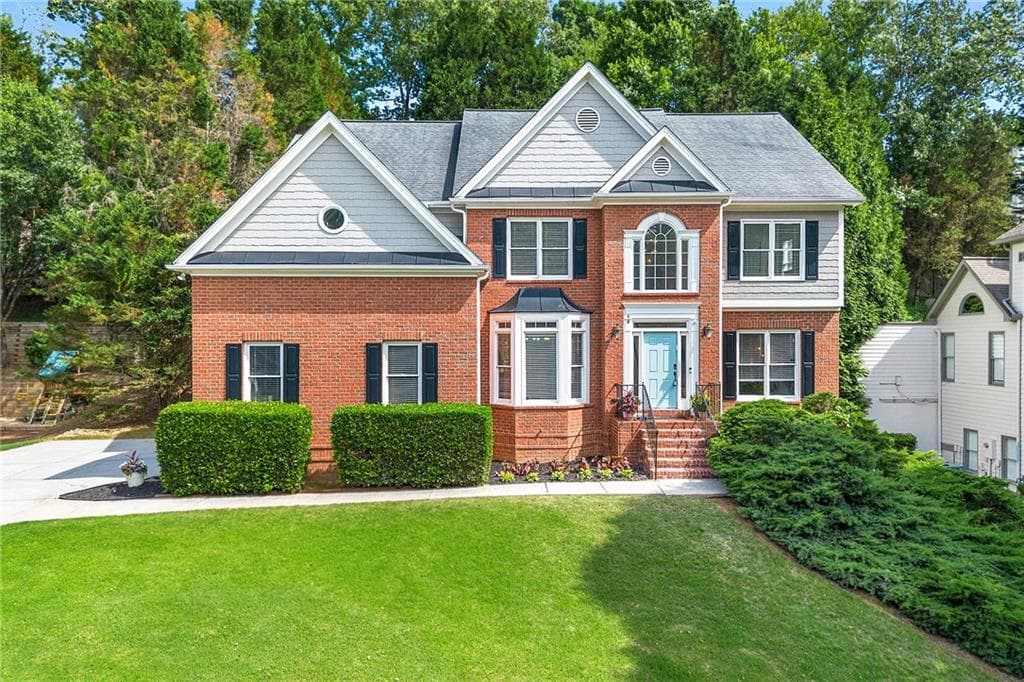 6 bedroom, 4 bathroom single family residence sold at 1265 Timberline Place, Alpharetta, GA 30005