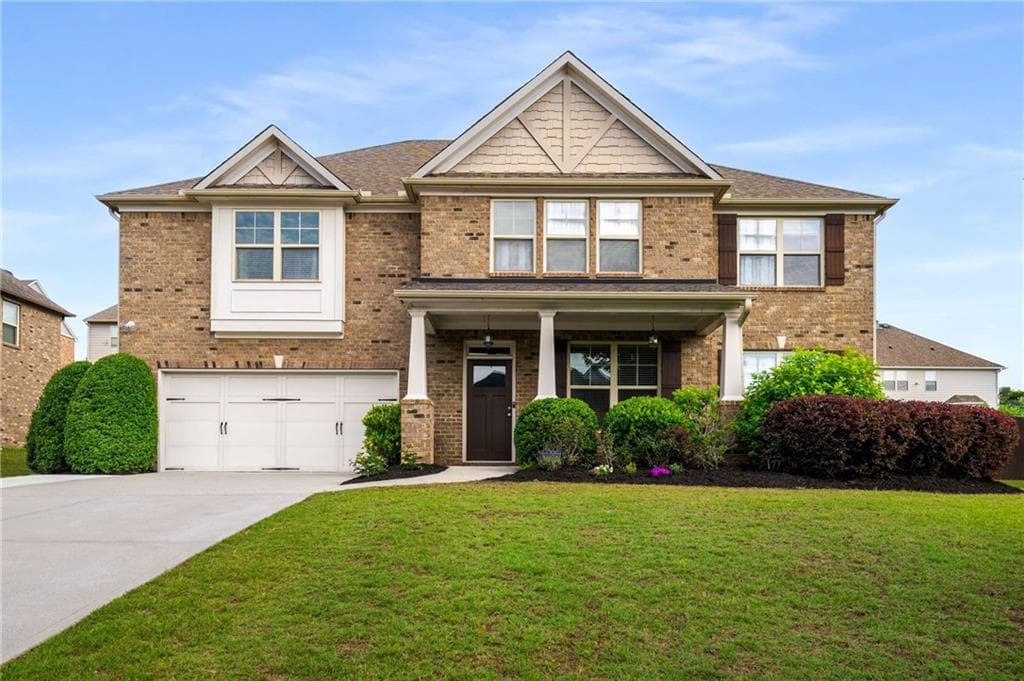 5 bedroom, 4 bathroom single family residence sold at 1520 Gallant Fox Lane, Suwanee, GA 30024